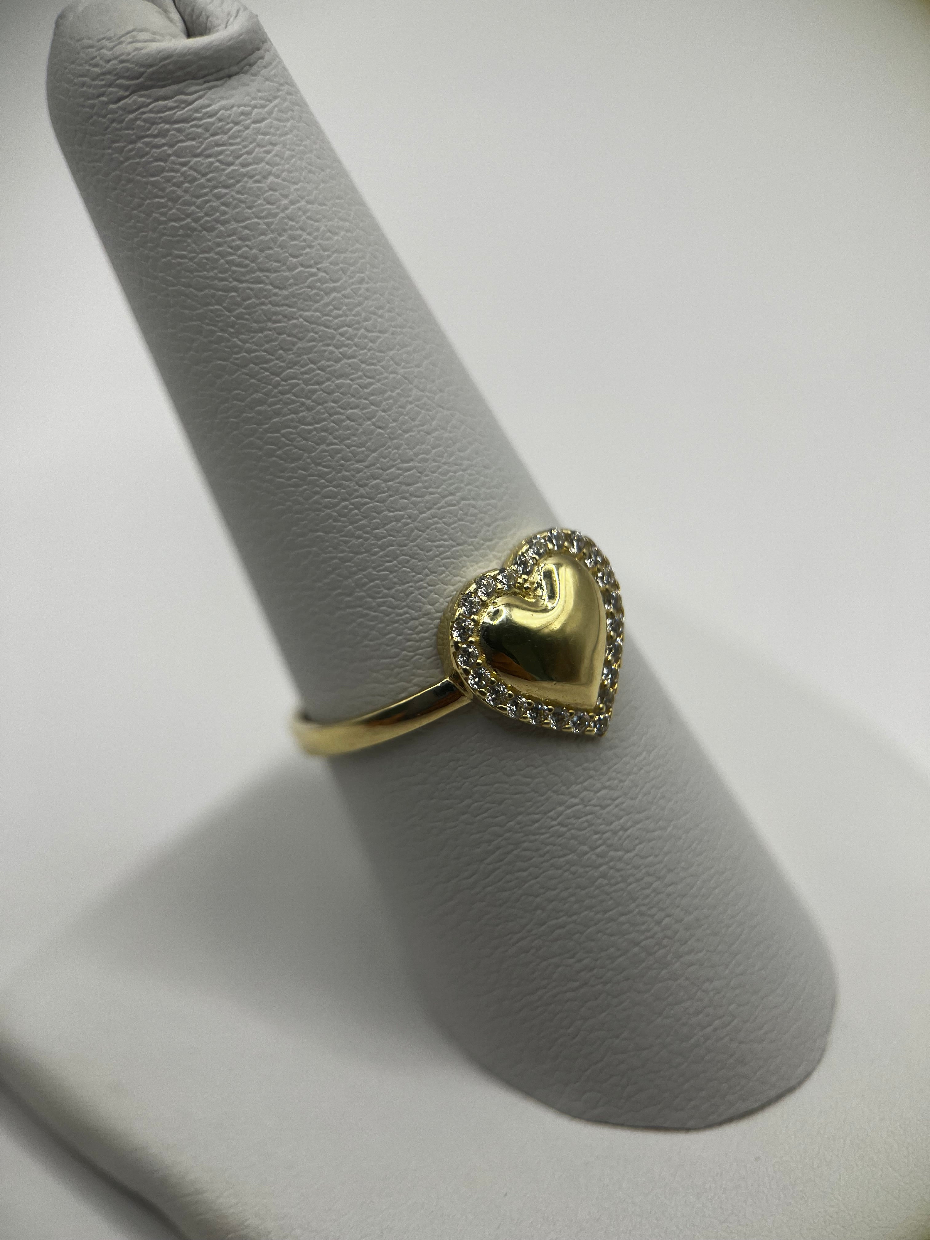 10k Yellow Gold Ring “8”
