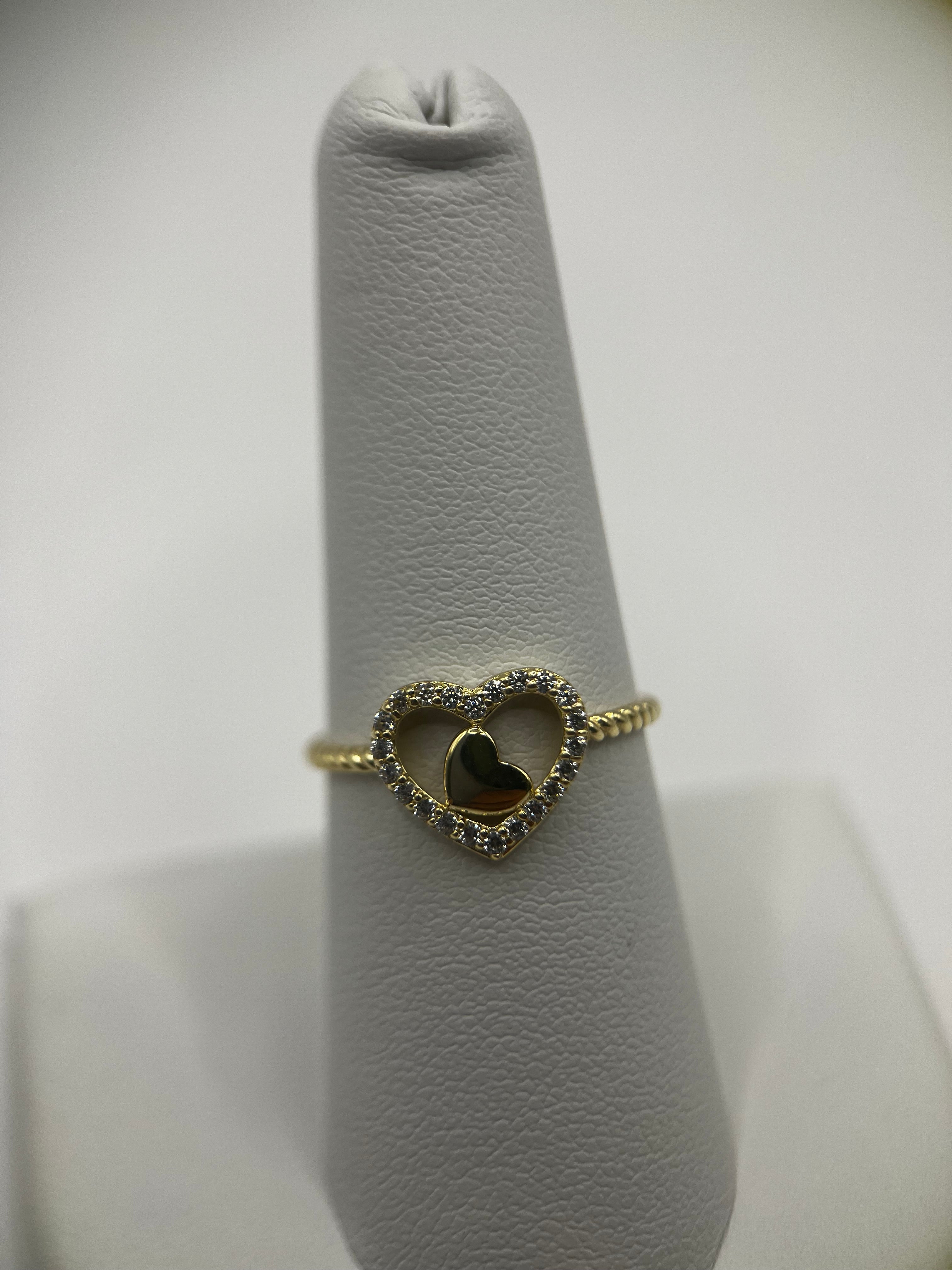 10k Yellow Gold Ring “7.5”