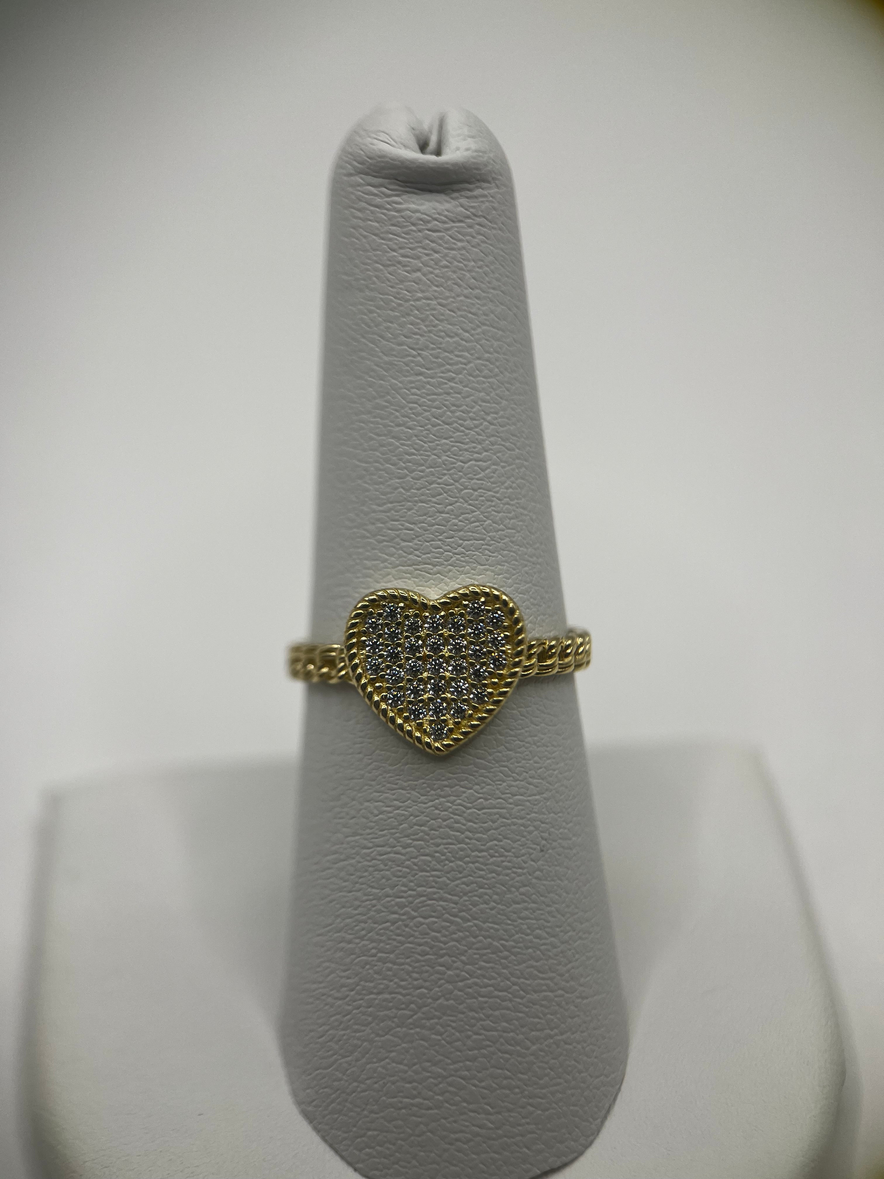 10k Yellow Gold Ring “7”