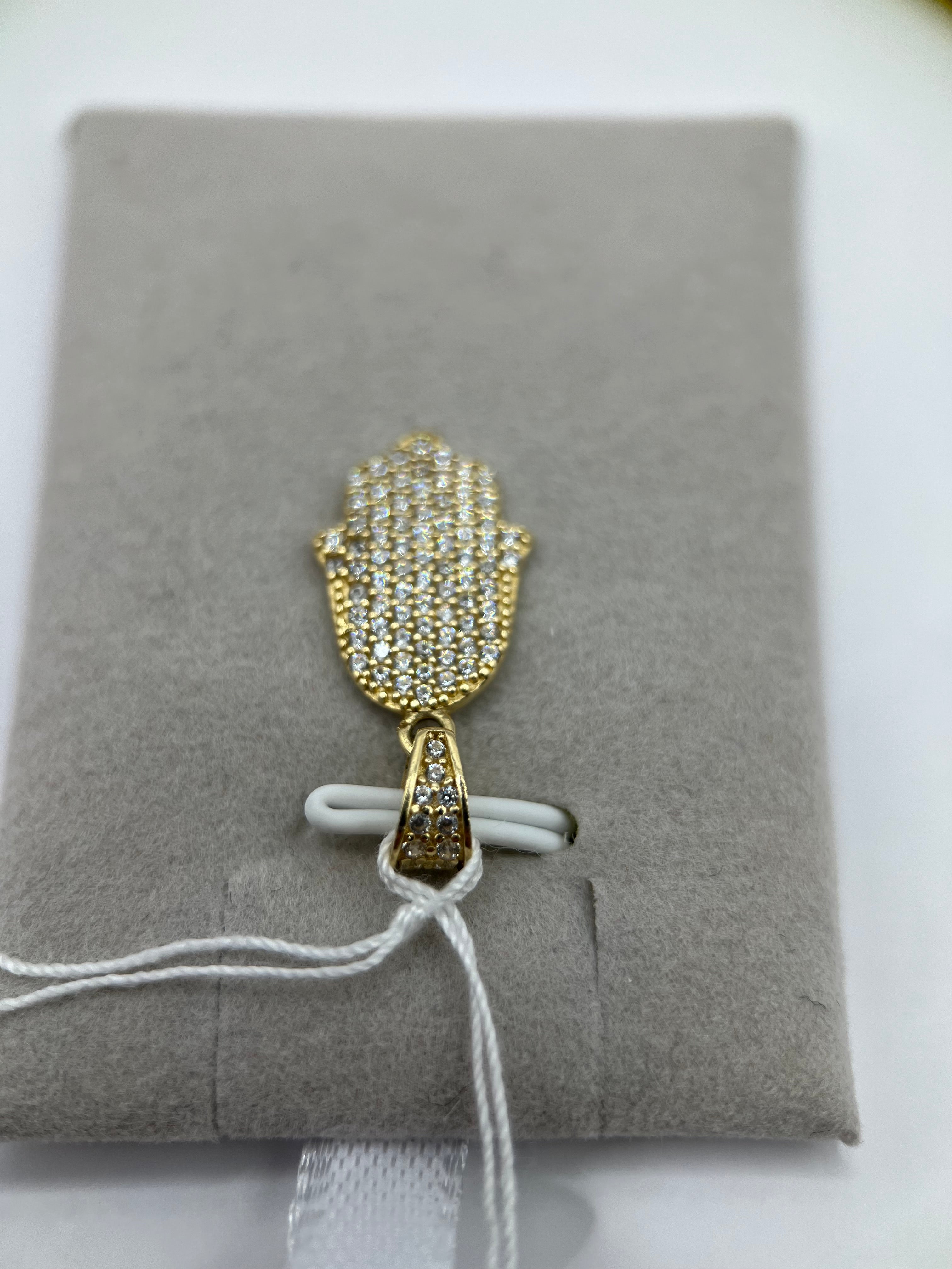 14k YELOW GOLD FATIMA CHARMS