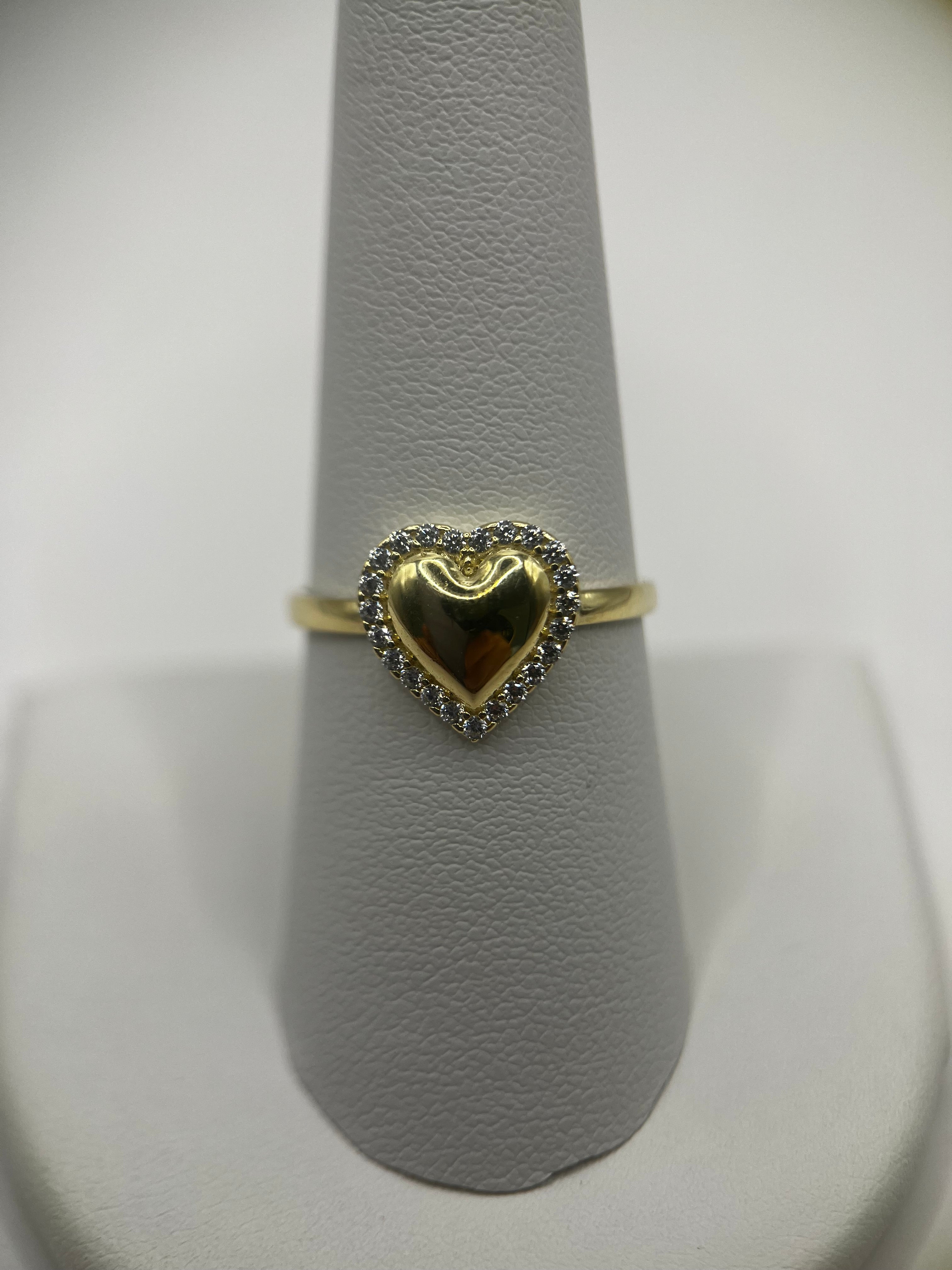 10k Yellow Gold Ring “8”